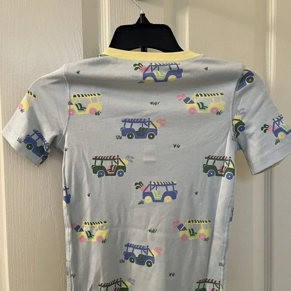 The Beaufort Bonnet Company TBBC Sutton's Short Sleeve Pajama Set Golf SZ 6 NWT